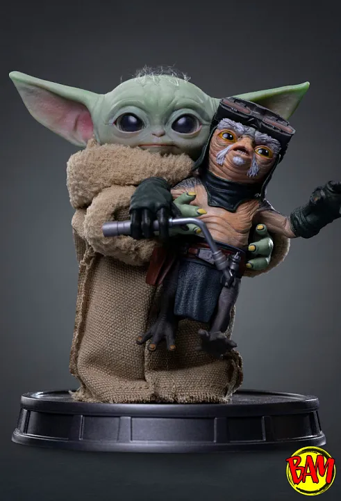Iron Studios: Grogu No Squeezy Statue (Star Wars | The Mandalorian and Grogu)
