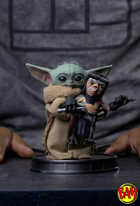 Iron Studios: Grogu No Squeezy Statue (Star Wars | The Mandalorian and Grogu)