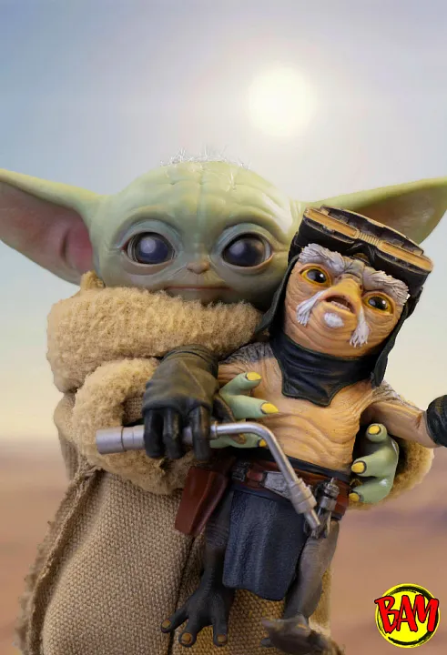Iron Studios: Grogu No Squeezy Statue (Star Wars | The Mandalorian and Grogu)