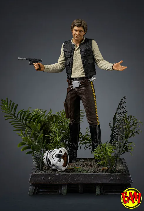 Iron Studios: Art Scale 1/10 Han Solo Statue (Star Wars)