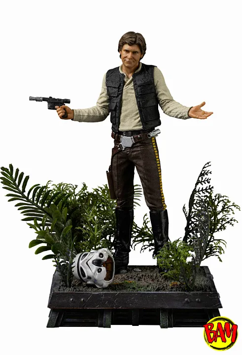 Iron Studios: Art Scale 1/10 Han Solo Statue (Star Wars)
