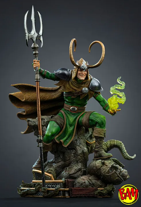 Iron Studios: Art Scale 1/10 Loki Statue (Marvel Comics)