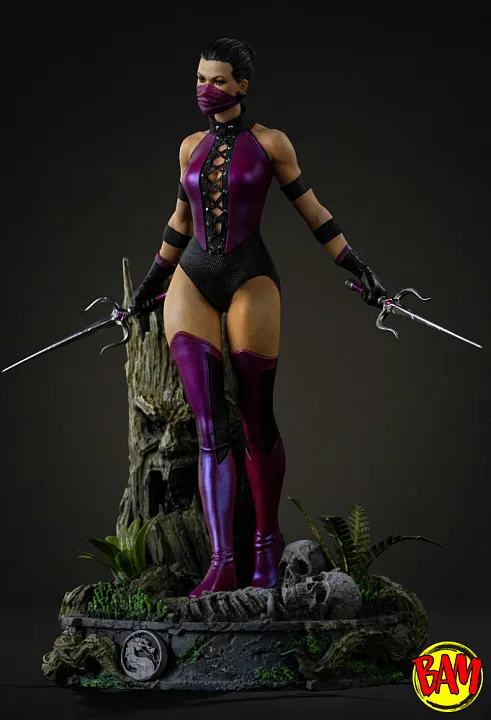 Iron Studios: Art Scale 1/10 Mileena Statue (Mortal Kombat)