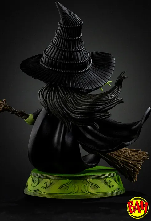 Iron Studios: MiniCo Elphaba Figur (Wicked)