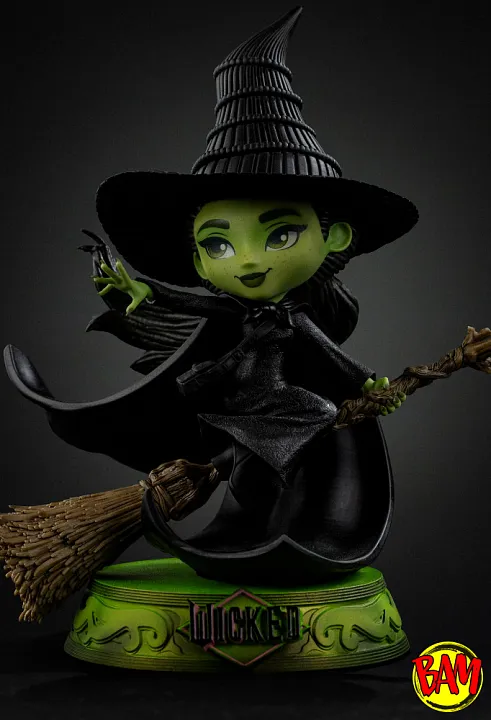 Iron Studios: MiniCo Elphaba Figur (Wicked)