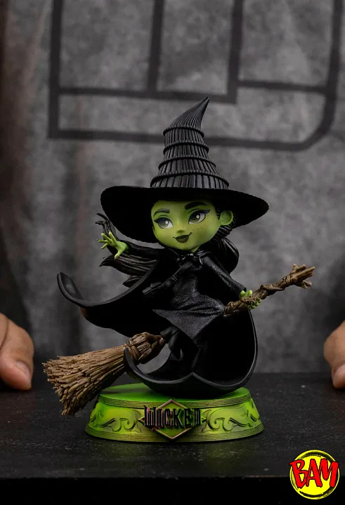 Iron Studios: MiniCo Elphaba Figur (Wicked)