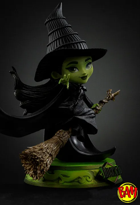 Iron Studios: MiniCo Elphaba Figur (Wicked)