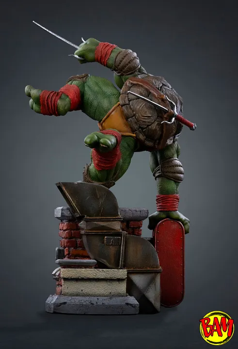 Iron Studios: Art Scale 1/10 Raphael Statue (TMNT)