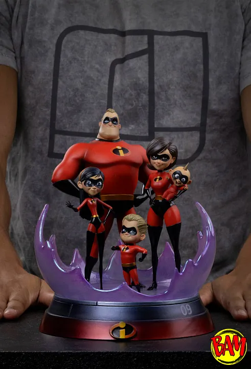 Iron Studios: Art Scale 1/10 Die Unglaublichen Diorama Statue (Disney)