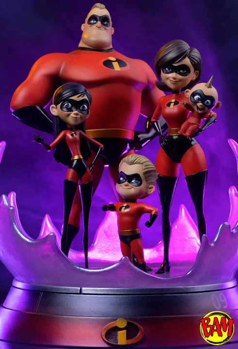 Iron Studios: Art Scale 1/10 Die Unglaublichen Diorama Statue (Disney)