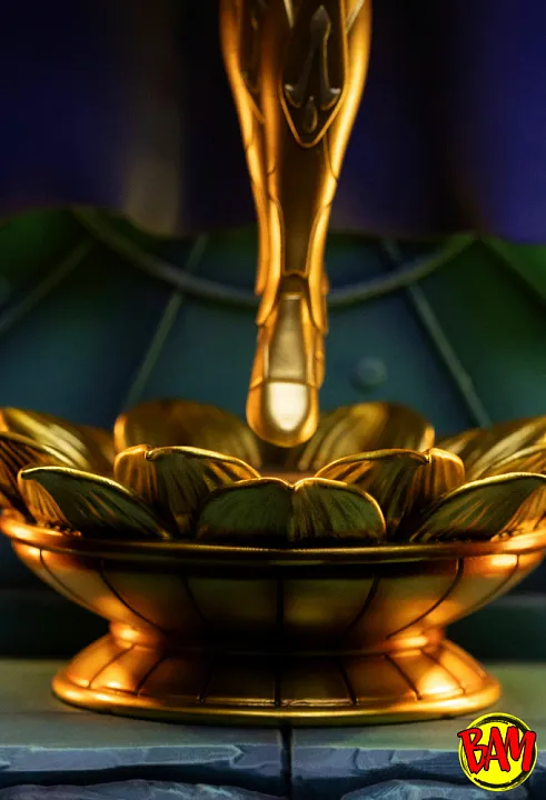 Iron Studios: Art Scale 1/10 Virgo Shaka Statue (Saint Seiya)