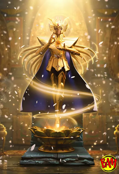 Iron Studios: Art Scale 1/10 Virgo Shaka Statue (Saint Seiya)