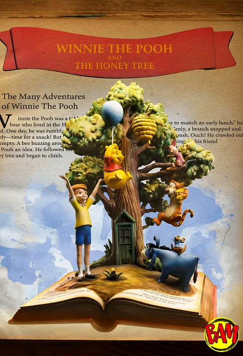 Iron Studios: Deluxe Art Scale 1/10 Disney Winnie the Pooh and Friends Statue (100th Anniversary)