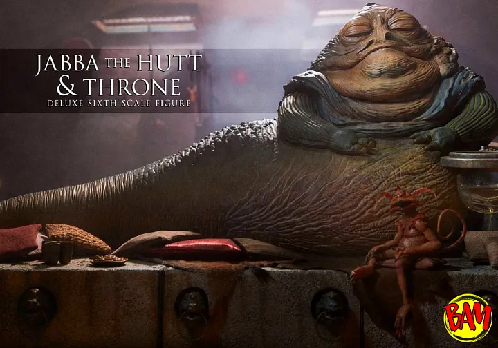 Sideshow: Jabba the Hutt Throne Deluxe 1/6 Figur (Star Wars)