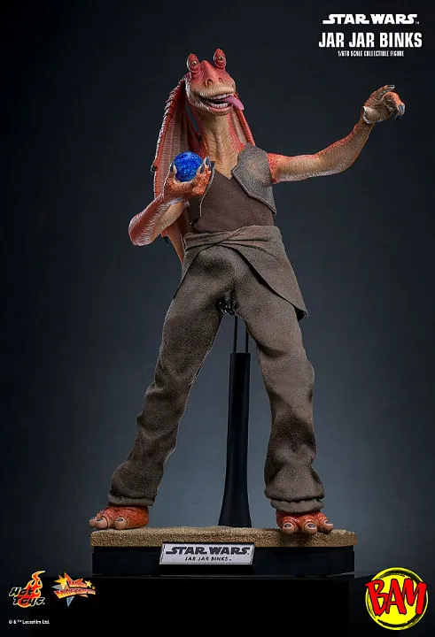 Hot Toys: MMS807 Jar Jar Binks 1/6 Scale Action Figure (Star Wars)