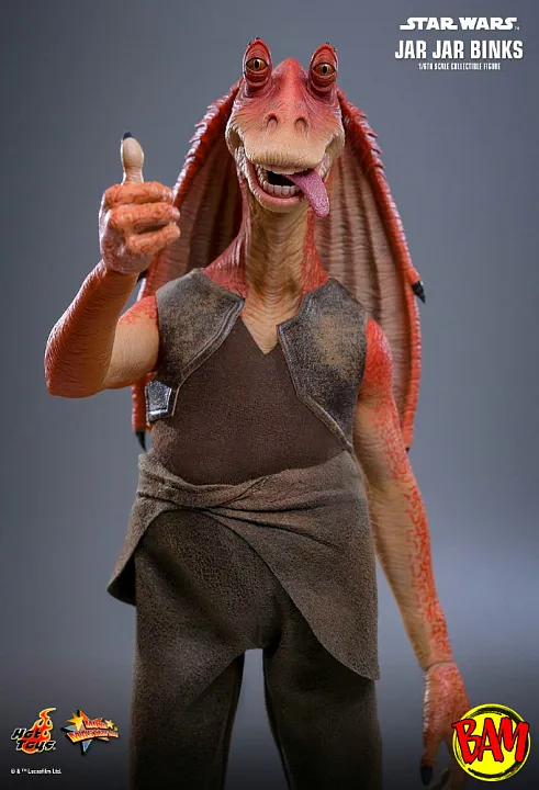 Hot Toys: MMS807 Jar Jar Binks 1/6 Scale Action Figure (Star Wars)