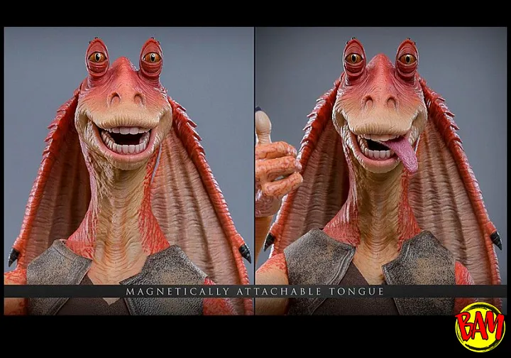 Hot Toys: MMS807 Jar Jar Binks 1/6 Scale Action Figure (Star Wars)