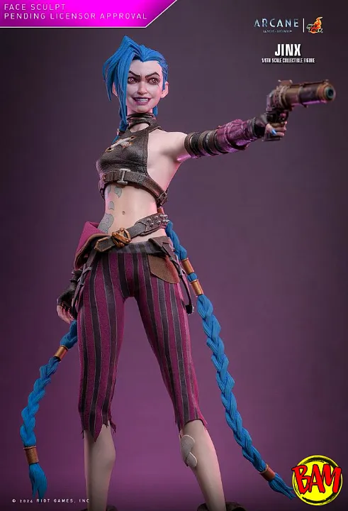 Hot Toys: TMS137 Jinx 1/6 Scale Actionfigur (Arcane)
