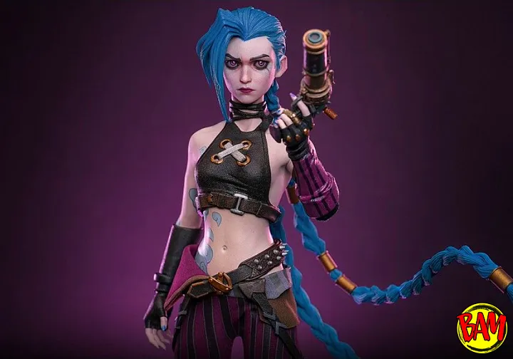 Hot Toys: TMS137 Jinx 1/6 Scale Actionfigur (Arcane)