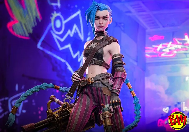 Hot Toys: TMS137 Jinx 1/6 Scale Actionfigur (Arcane)