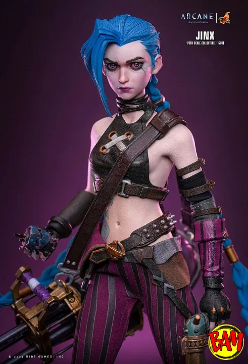 Hot Toys: TMS137 Jinx 1/6 Scale Actionfigur (Arcane)