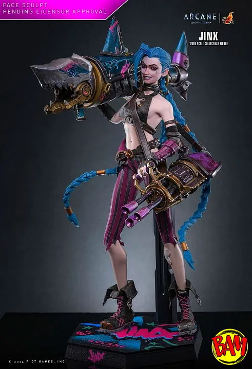 Hot Toys: TMS137 Jinx 1/6 Scale Actionfigur (Arcane)