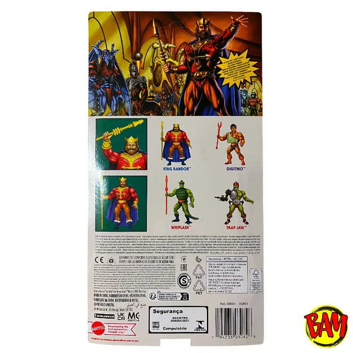 King Randor Actionfigure Masters of the Universe Origins