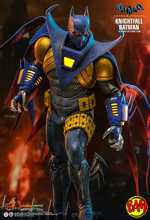 Hot Toys: VGM62 Knightfall Batman 1/6 Scale Action Figure (Arkham Origins)