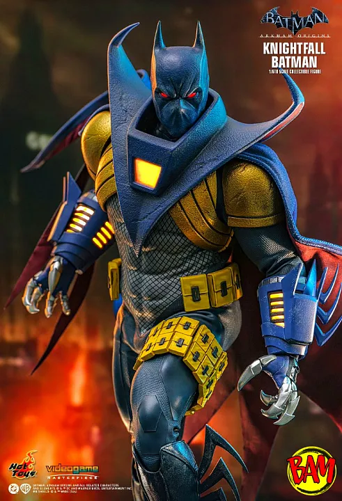 Hot Toys: VGM62 Knightfall Batman 1/6 Scale Action Figure (Arkham Origins)