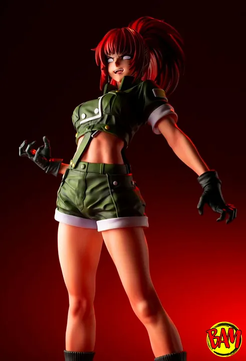 Kotobukiya: BISHOUJO Orochi Leona Figure (The King of Fighters '97)