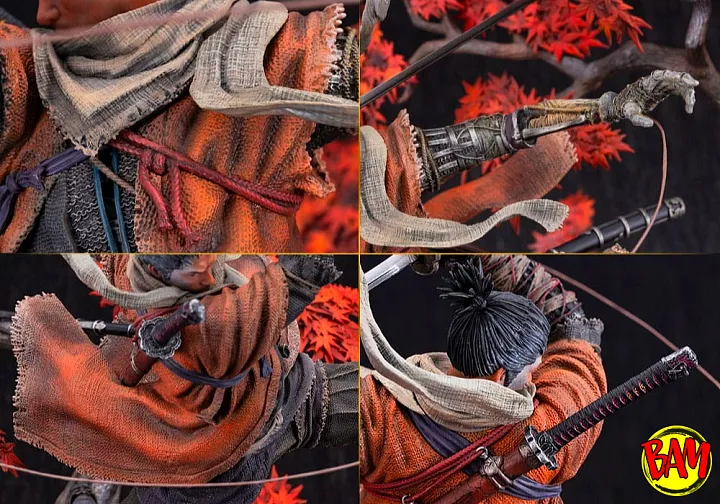 Kotobukiya: Wolf Statue (Sekiro: Shadows Die Twice)