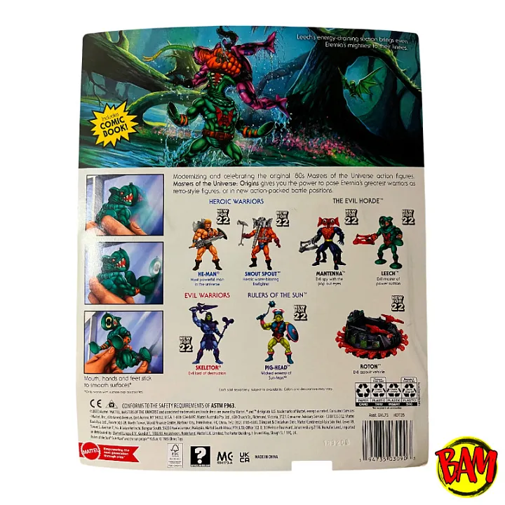 Leech Actionfigure Masters of the Universe Origins