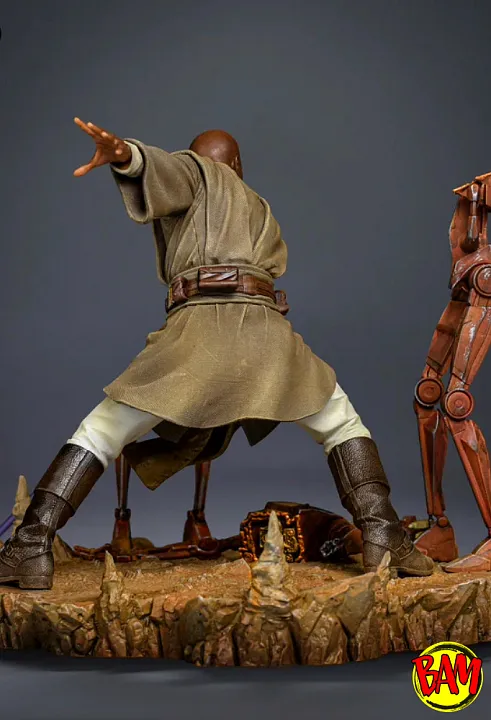 Iron Studios: Art Scale 1/10 Mace Windu Statue (Star Wars)