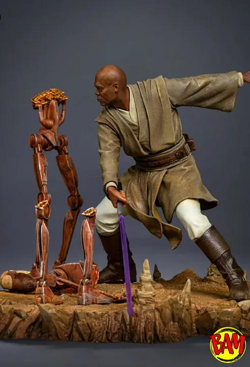 Iron Studios: Art Scale 1/10 Mace Windu Statue (Star Wars)
