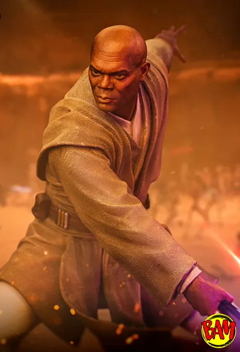 Iron Studios: Art Scale 1/10 Mace Windu Statue (Star Wars)