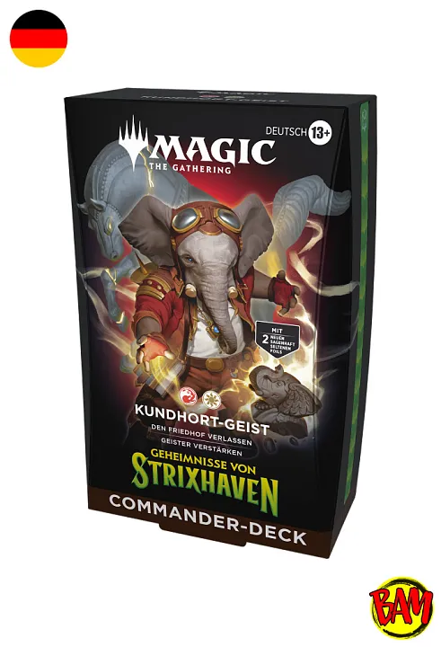 Magic: The Gathering TCG Geheimnisse von Strixhaven Commander Deck (Kundhort-Geist)