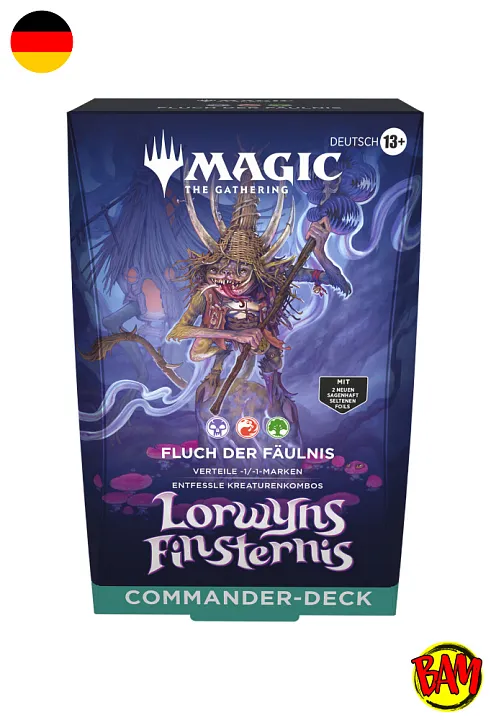 Magic: The Gathering TCG Lorwyns Finsternis Commander Deck (Fluch der Fäulnis)