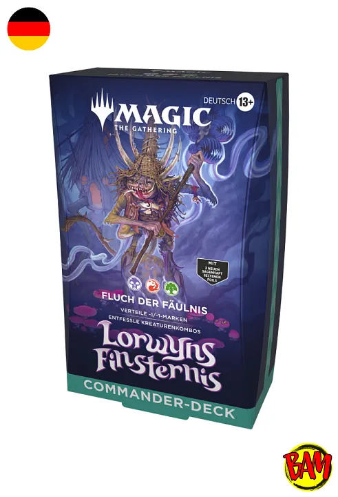 Magic: The Gathering TCG Lorwyns Finsternis Commander Deck (Blight Curse)