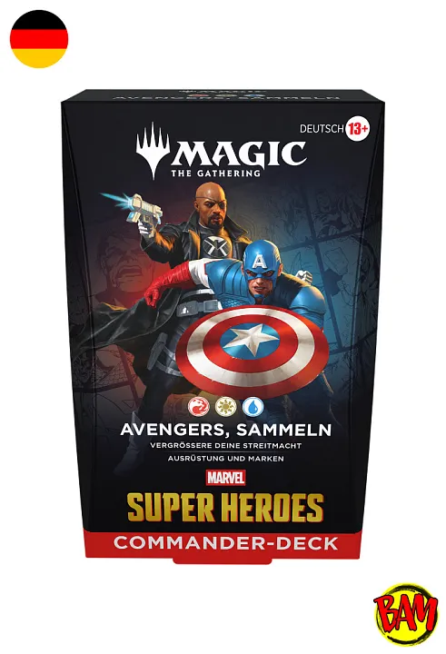 Magic: The Gathering TCG Marvel Super Heroes Commander Deck (Avengers)