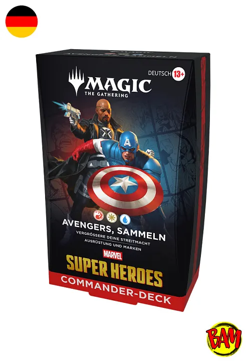 Magic: The Gathering TCG Marvel Super Heroes Commander Deck (Avengers)