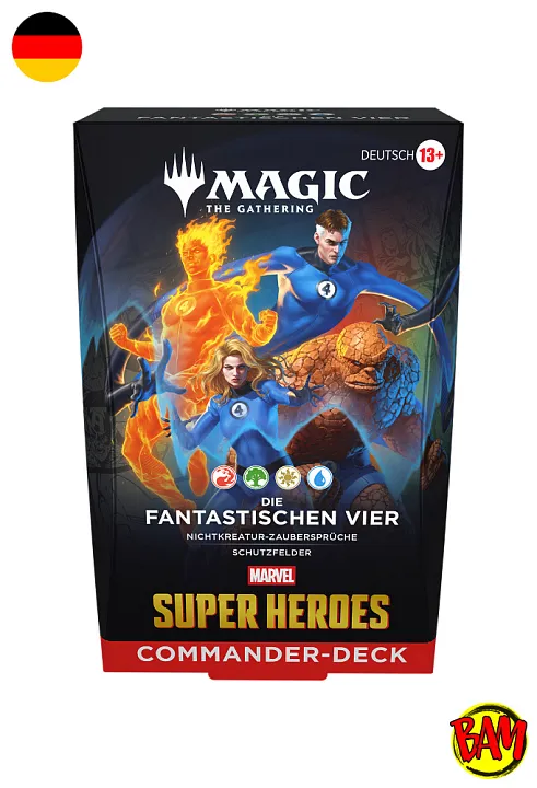 Magic: The Gathering TCG Marvel Super Heroes Commander Deck (Die Fantastischen Vier)