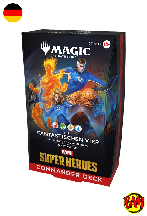 Magic: The Gathering TCG Marvel Super Heroes Commander Deck (Die Fantastischen Vier)