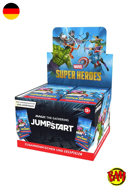 Magic: The Gathering TCG Marvel Super Heroes Jump/Start Booster (Display)