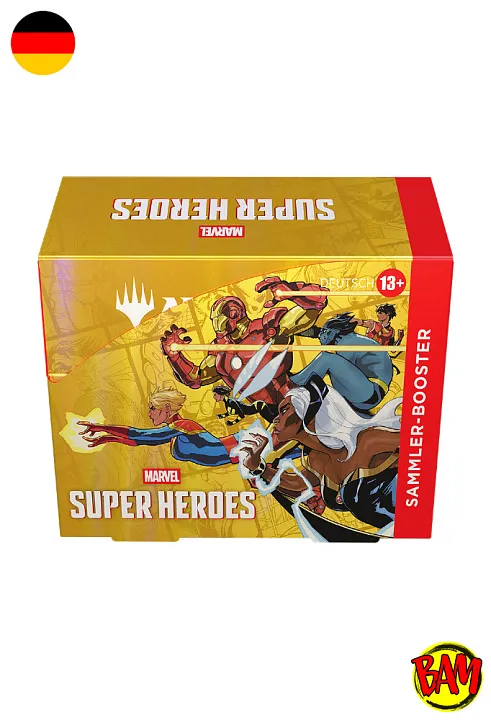 Magic: The Gathering TCG Marvel Super Heroes Sammler Booster (Display)