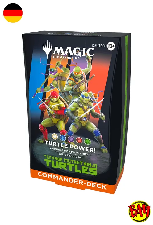 Magic: The Gathering TCG Teenage Mutant Ninja Turtles Commander Deck (TMNT)