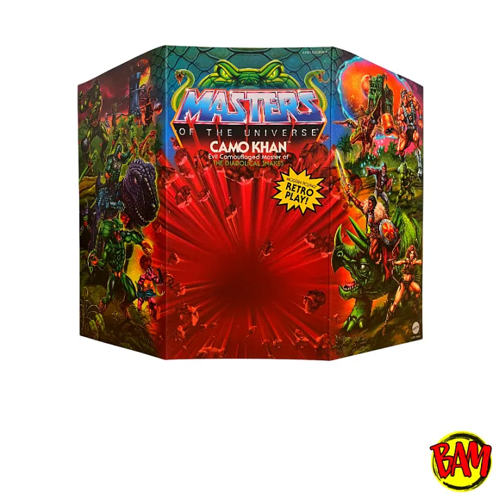 Mattel: Creations HGW44 Camo Khan Action Figure (MOTU)