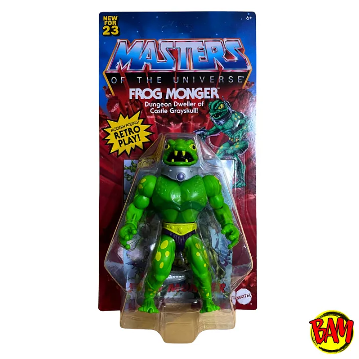 Mattel: Creations HKM82 Frog Monger Actionfigur (MOTU)