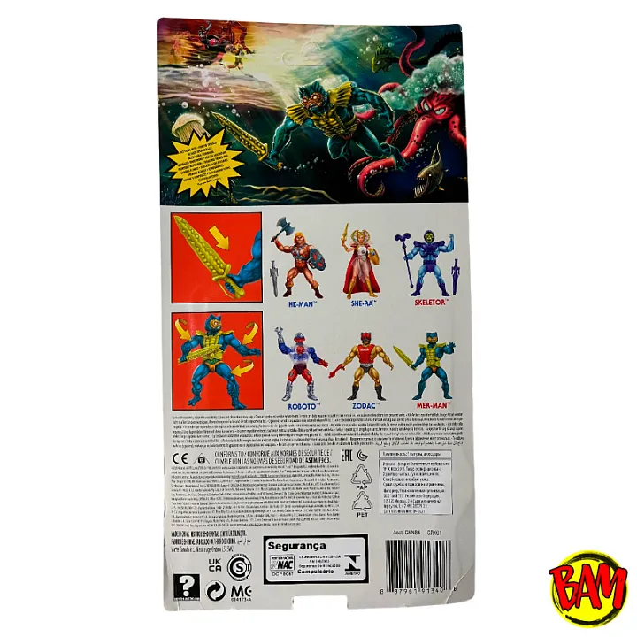 Mer-Man Actionfigure Masters of the Universe Origins