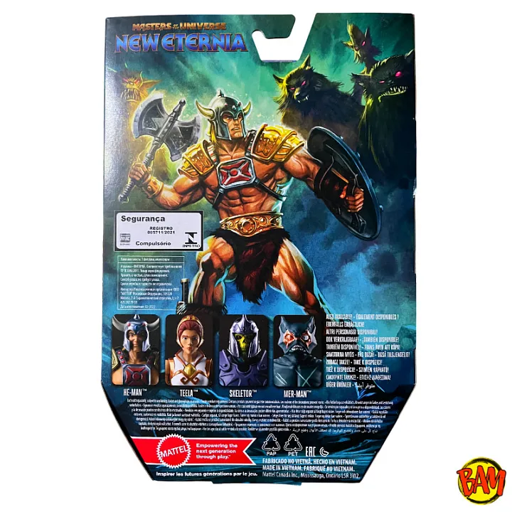 Masters of the Universe New Eternia He-Man Actionfigur (Masterverse)