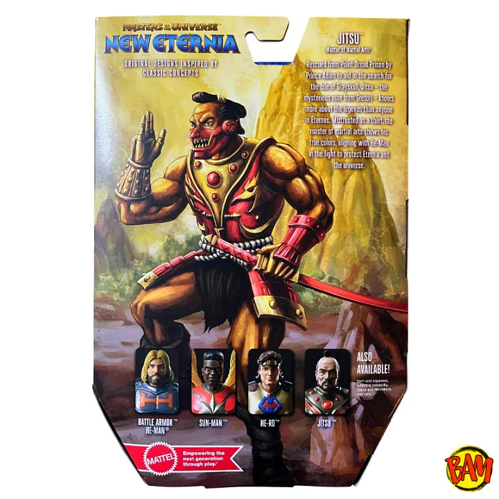 Masters of the Universe New Eternia Jitsu Actionfigur (Masterverse)